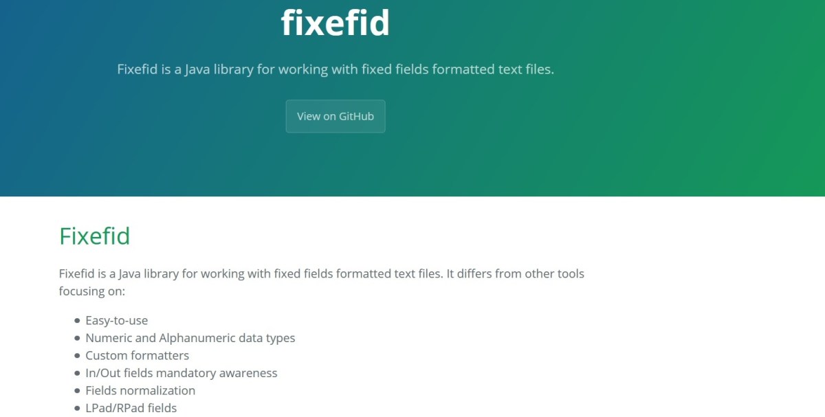 Converting fixed fields text record to&nbsp;JSON